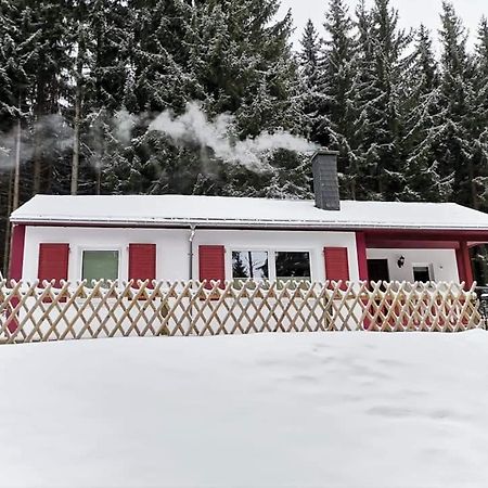 Erzgebirgsidyll Breitenbrunn - Waldhaus Neuer Anbau Exteriér fotografie