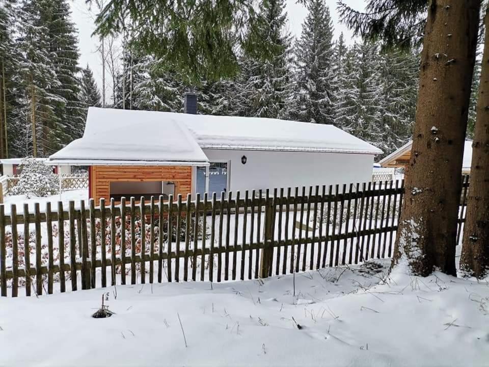 Erzgebirgsidyll Breitenbrunn - Waldhaus Neuer Anbau Exteriér fotografie